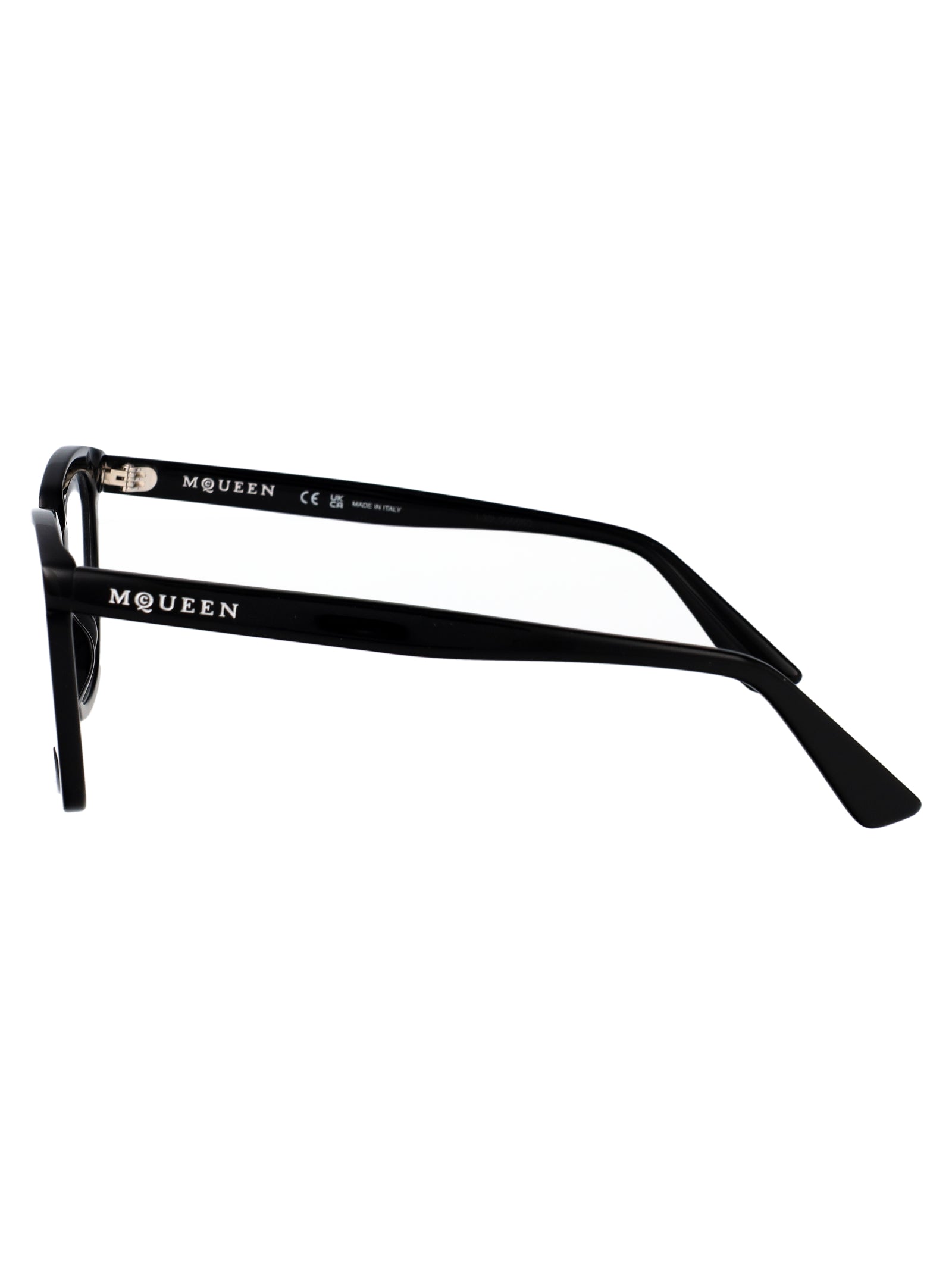 ALEXANDER MCQUEEN Recycled Acetate Optical Glasses for Women