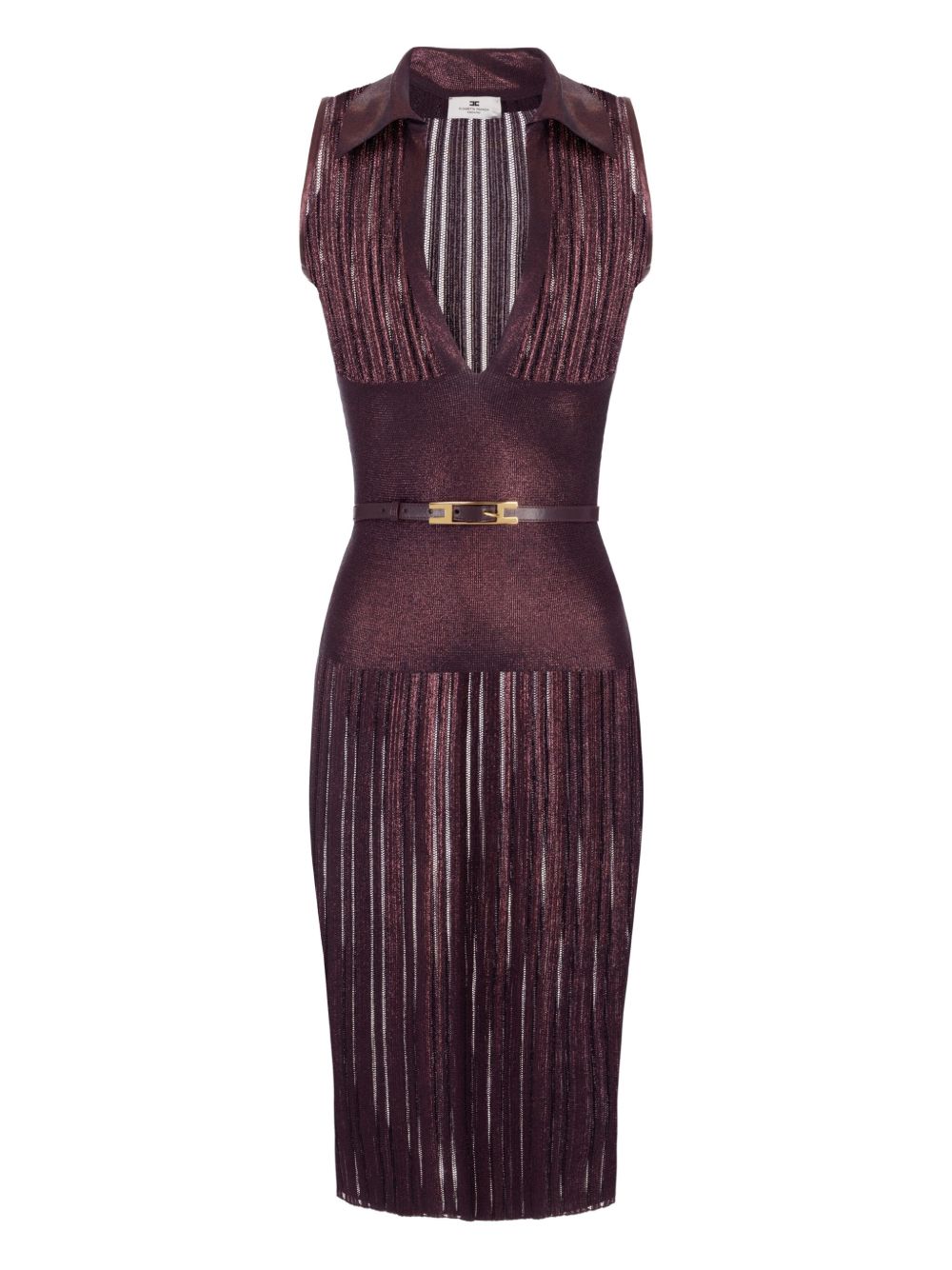 ELISABETTA FRANCHI Chic Mini Dress for Women - Fall Wardrobe Essential