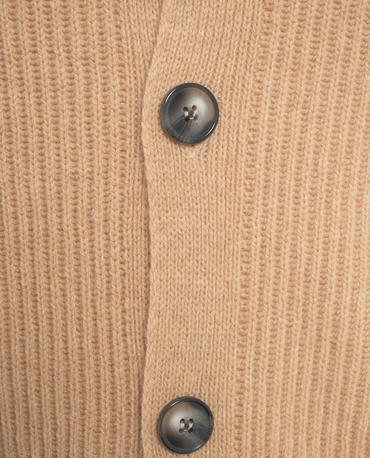 AMARANTO Ribbed Button-Up Cardigan for Men