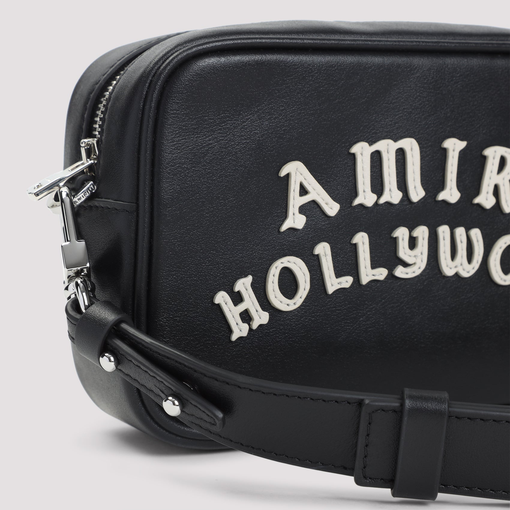 AMIRI Mini Leather Camera Case (19cm x 12cm x 5cm)