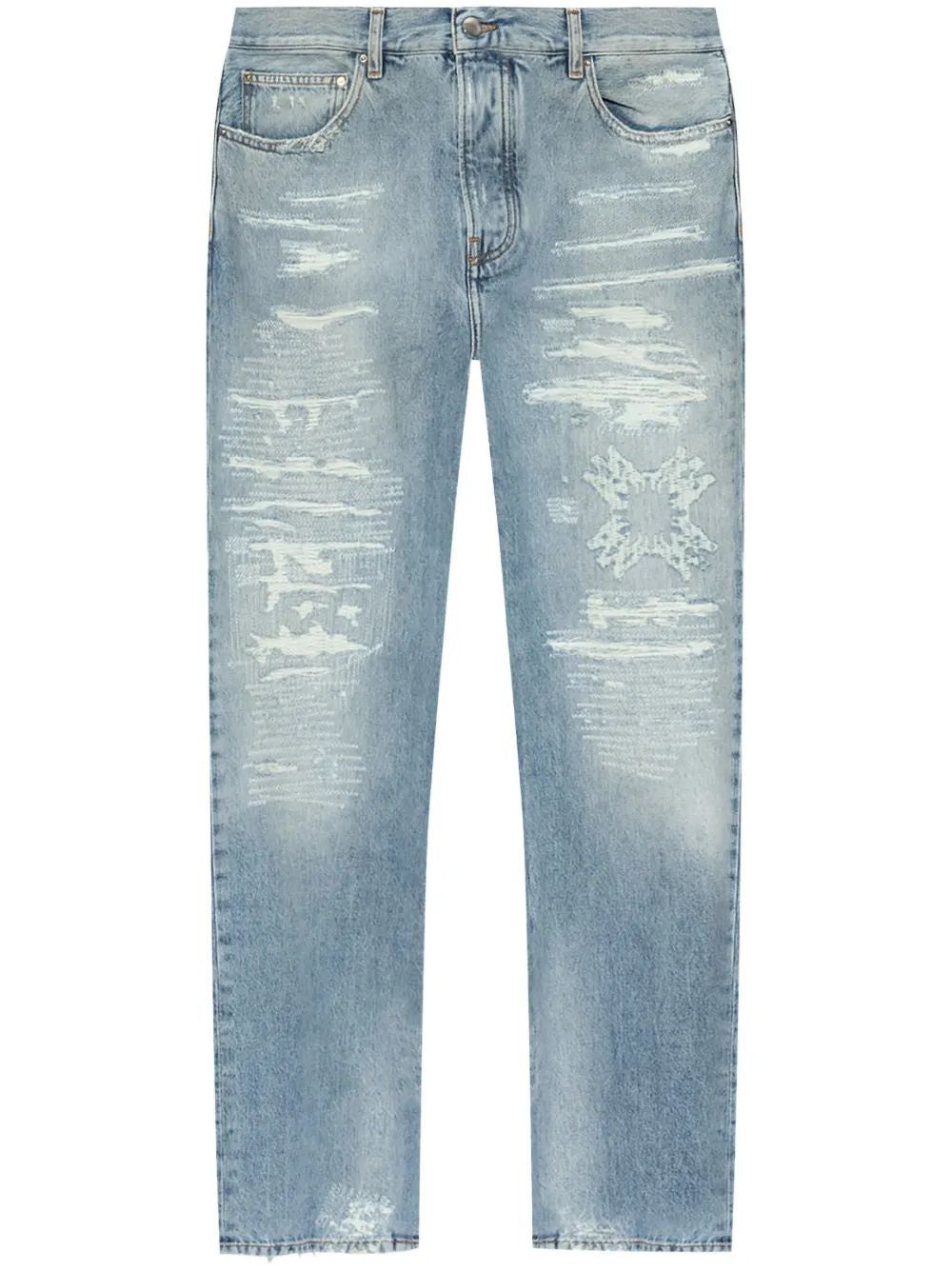 AMIRI Repaired Straight Jeans for Men - SS25 Collection