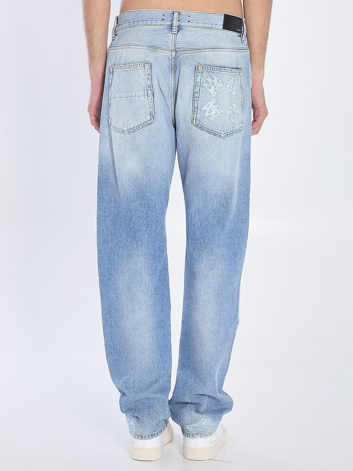 AMIRI Repaired Straight Jeans - Size US 31