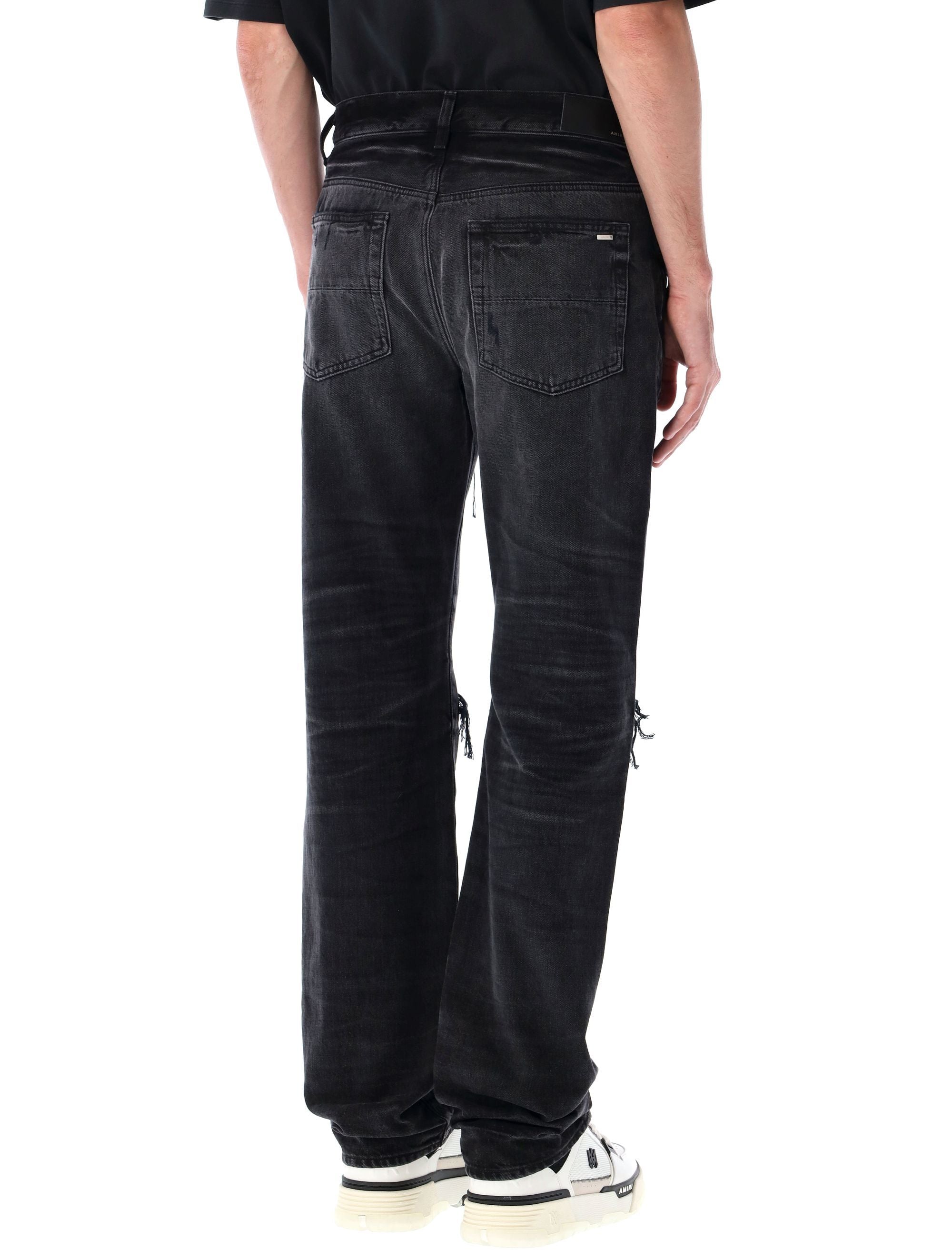AMIRI Men's Leather Straight Fit MX1 Jean - Size 32