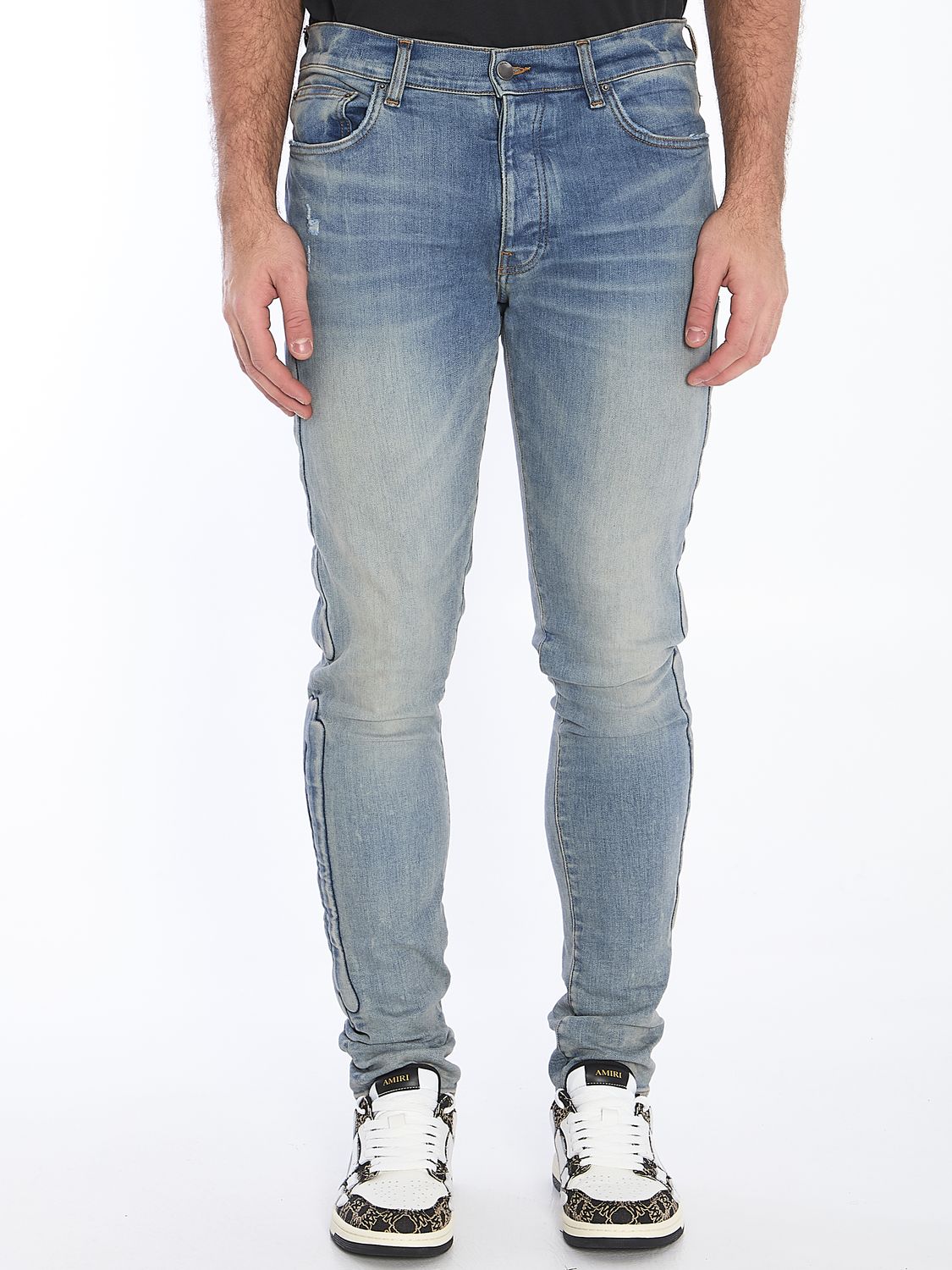 AMIRI 3D Bones Skinny Jeans - Size US 33