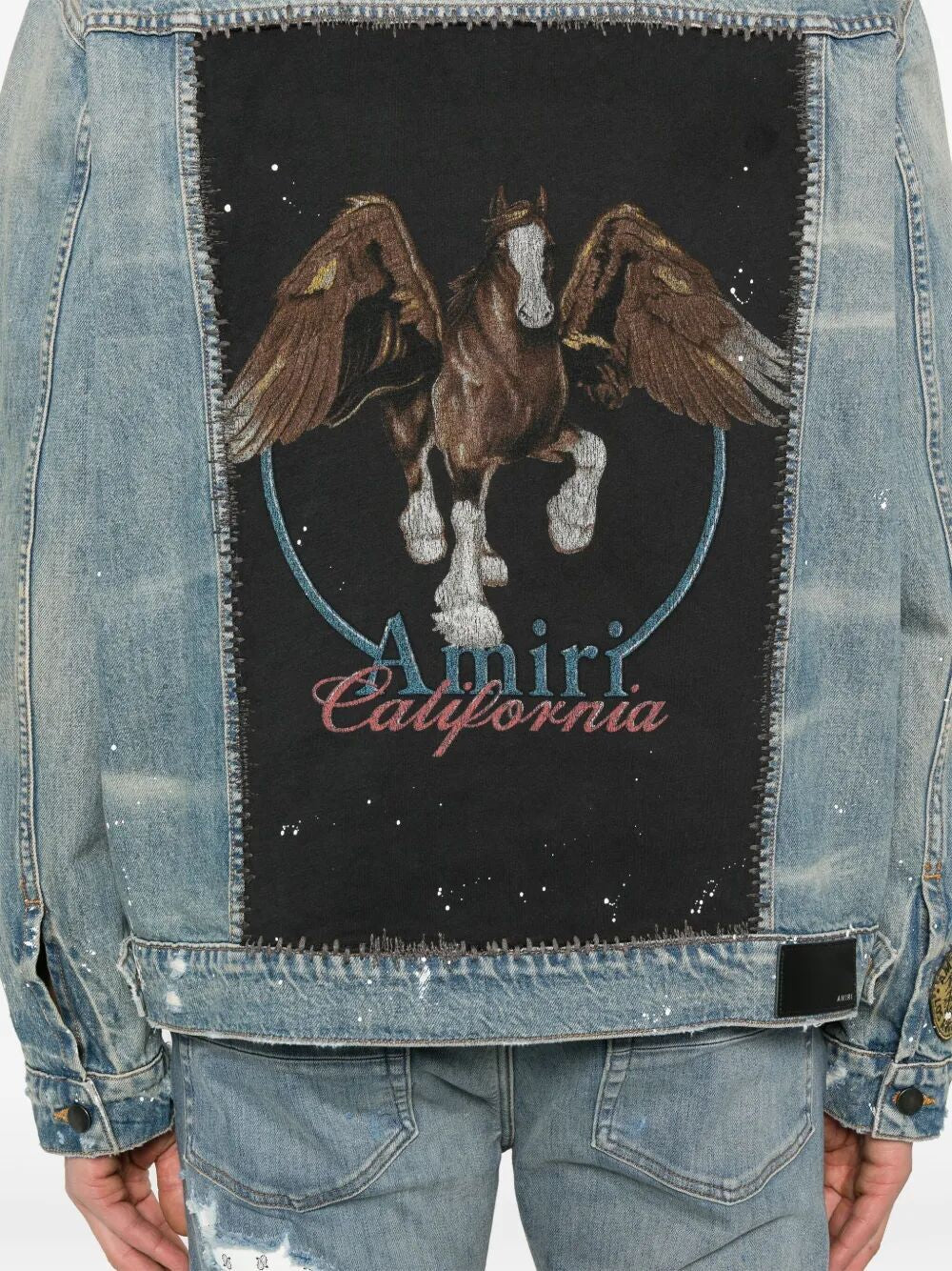 AMIRI Vintage Pegasus Trucker Jacket