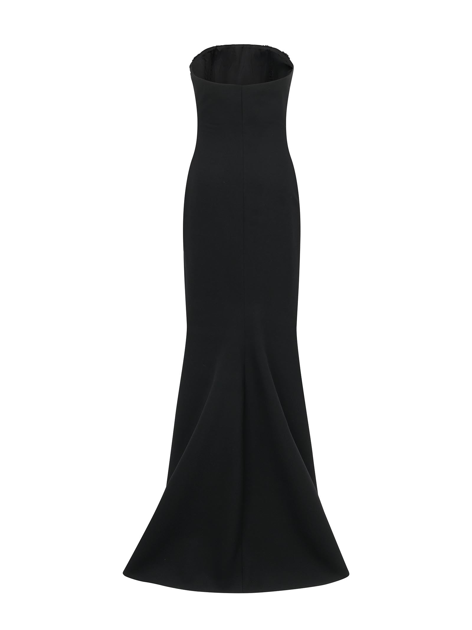 AMEN Elegant Mermaid Dress with Fitted Bustier - FW25