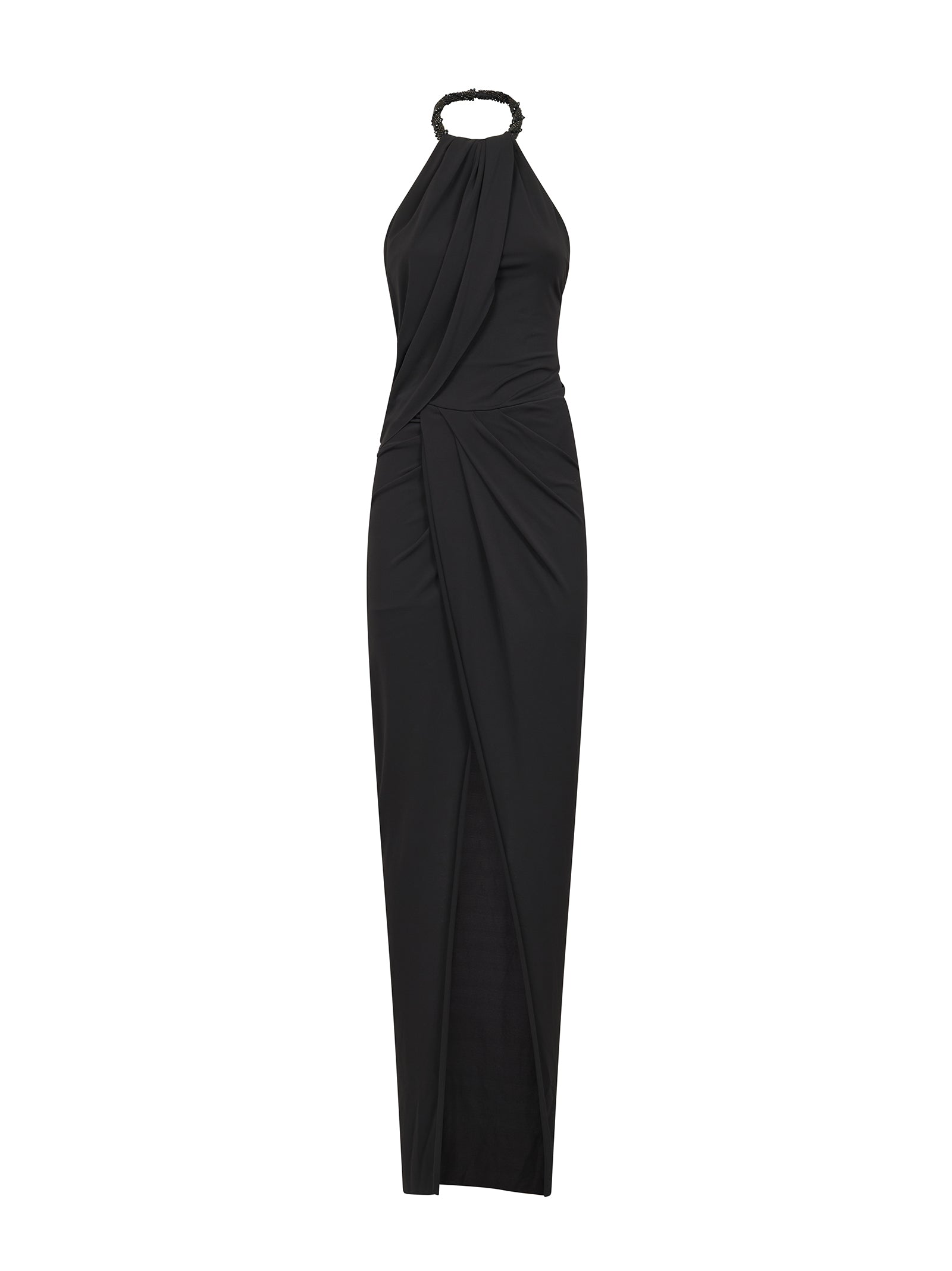 AMEN Elegant Draped Mini T-Shirt Dress for Women