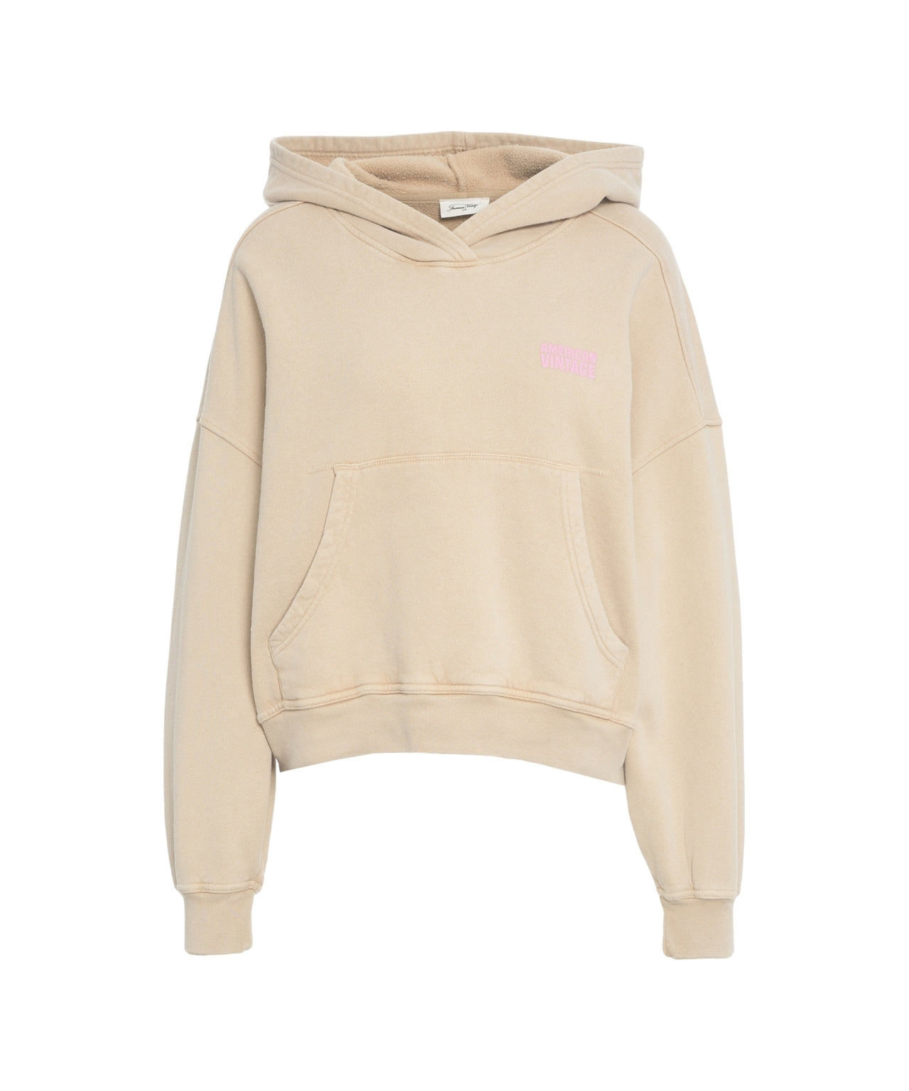 AMERICAN VINTAGE Relaxed Fit Vintage Sweatshirt with Hoodie for Women