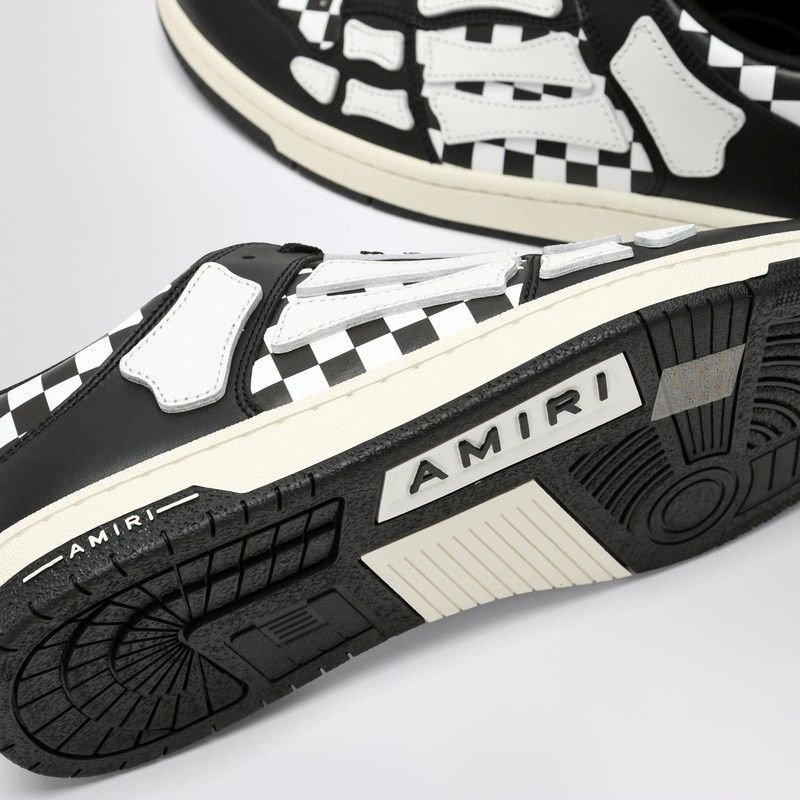 AMIRI Checkered Design Low Top Sneakers for Men