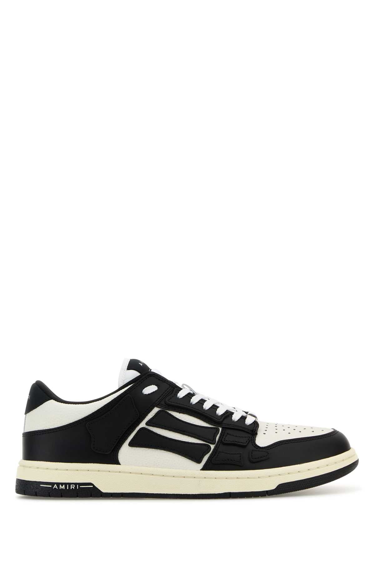 AMIRI Sewn Skeleton Leather Applique Sneakers