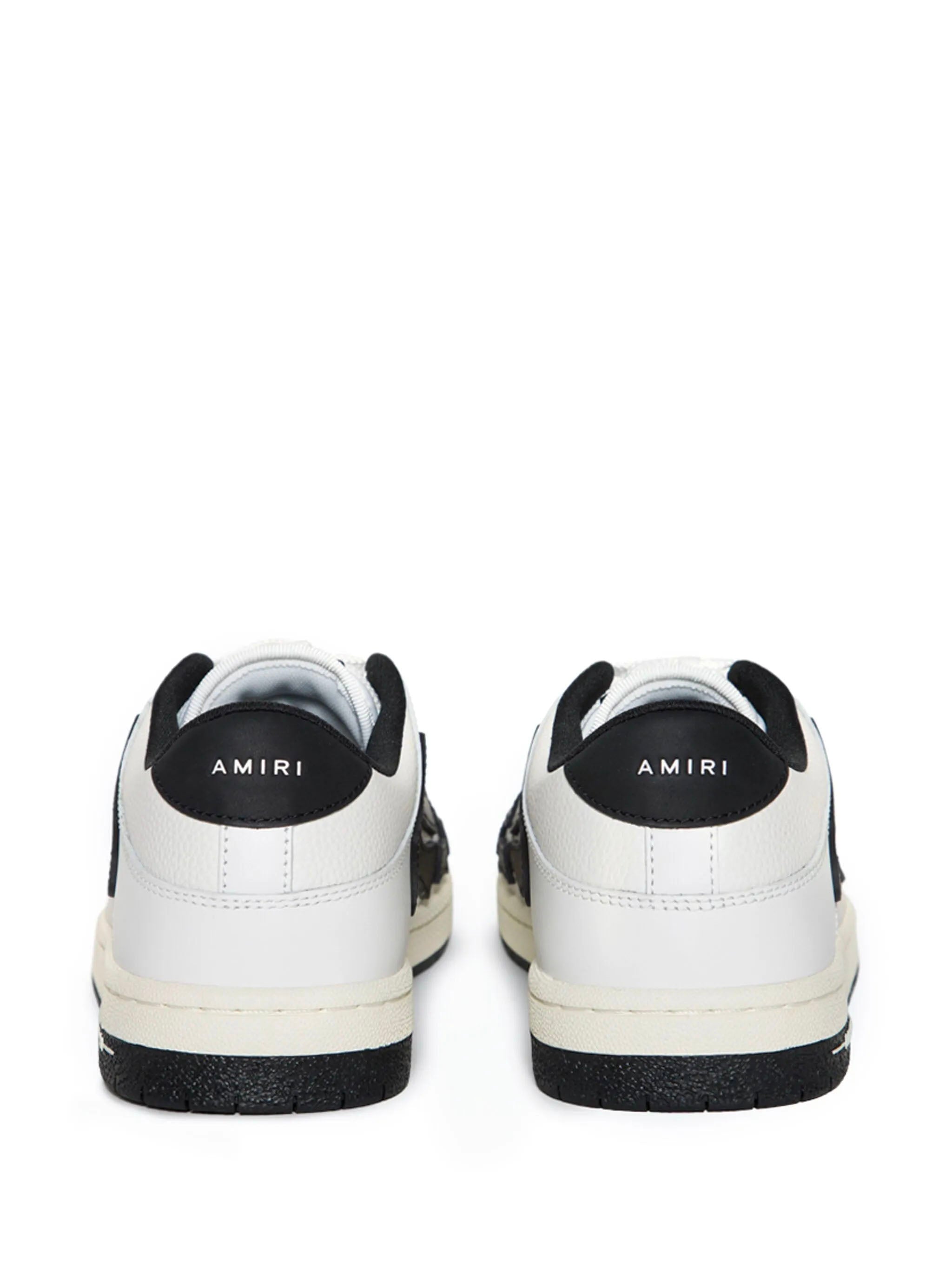 AMIRI Skeleton Applique Low Top Sneakers for Men