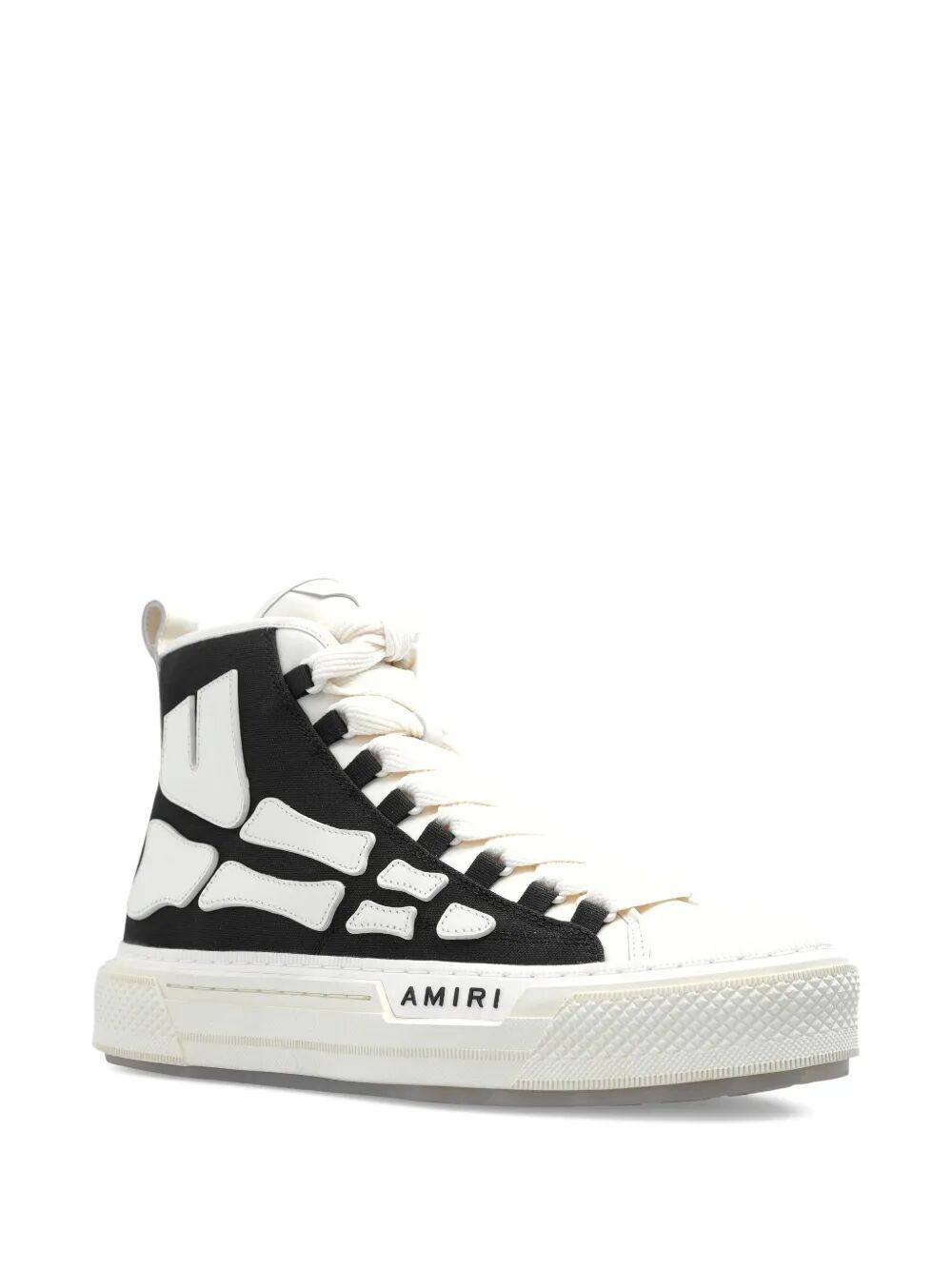 AMIRI Skeleton-Print Hi-Top Sneakers for Men