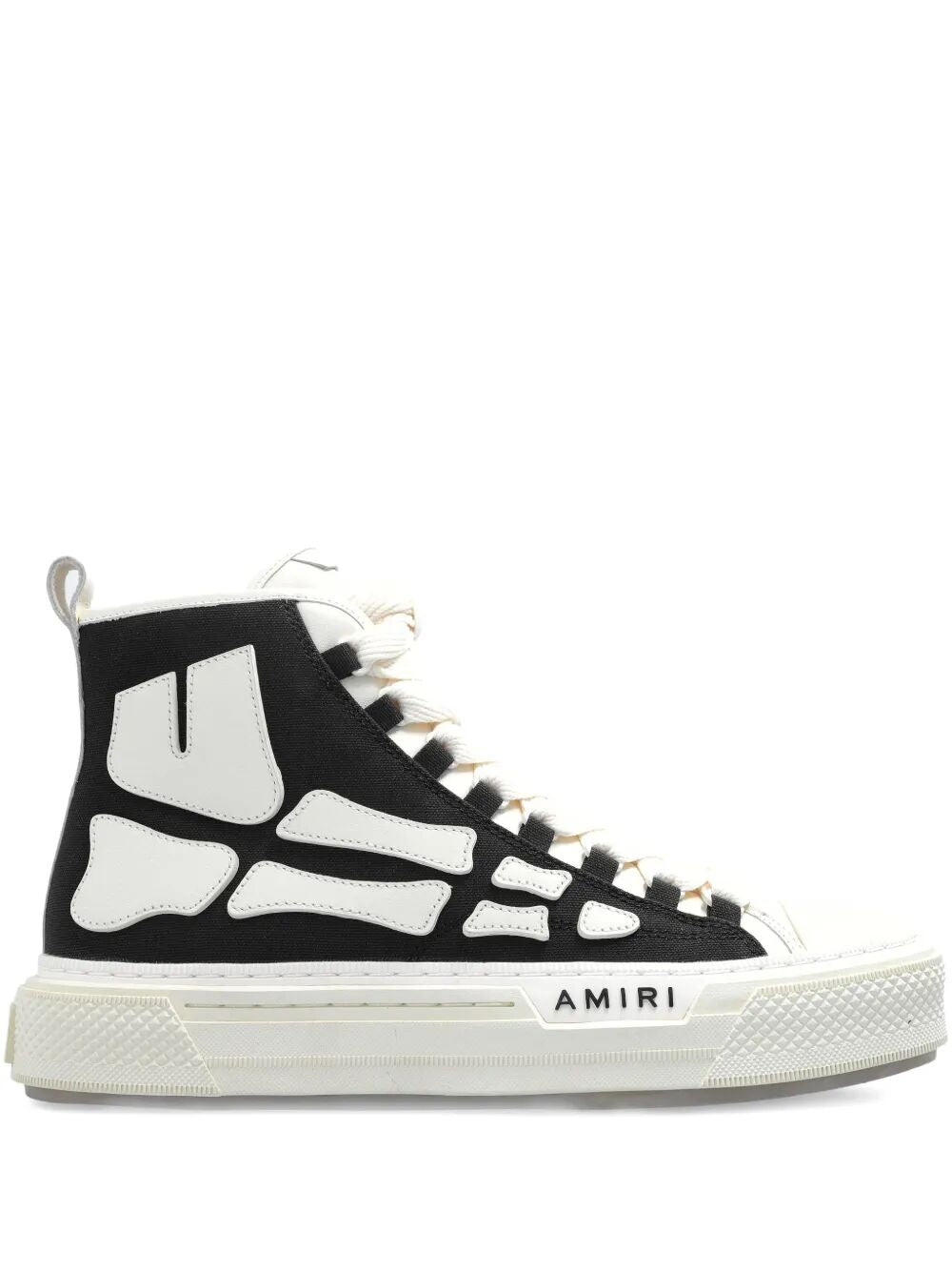 AMIRI Skeleton-Print Hi-Top Sneakers for Men