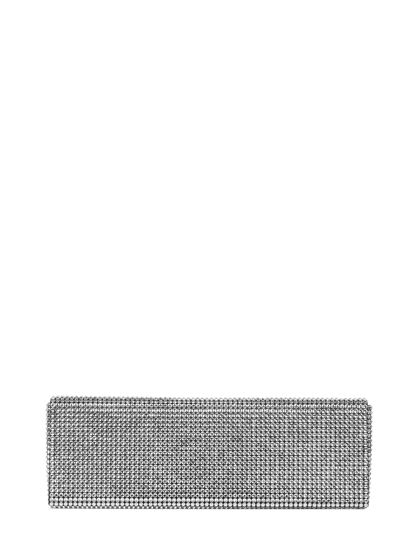 AMINA MUADDI Mini Crystal-Embellished Clutch