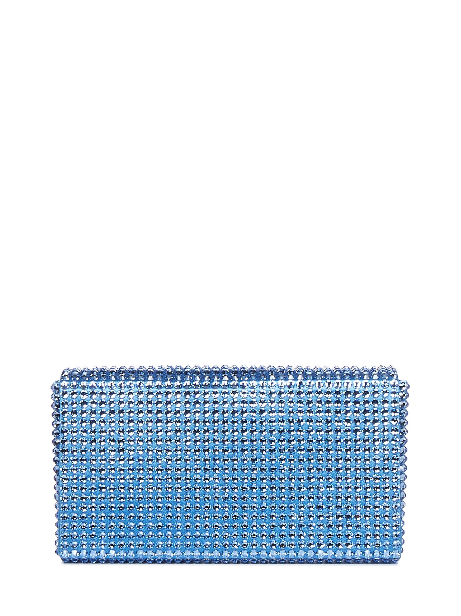 AMINA MUADDI Mini Elegant Handbag with Crystal Accents