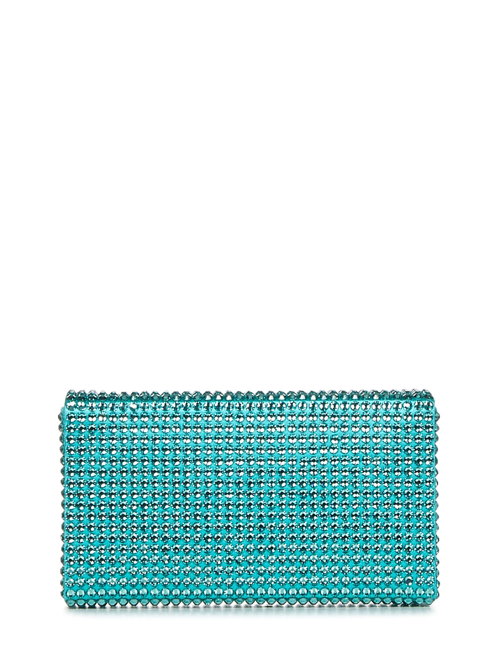 AMINA MUADDI Mini Handbag with Crystal Accents
