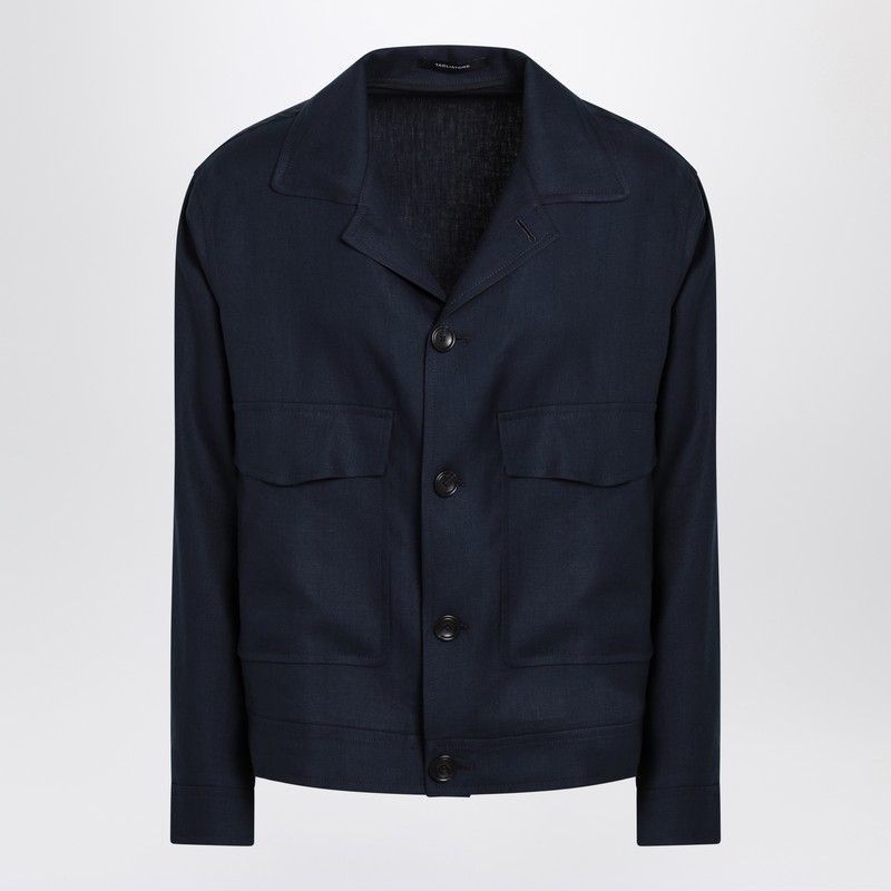 TAGLIATORE Mini Linen Jacket for Men