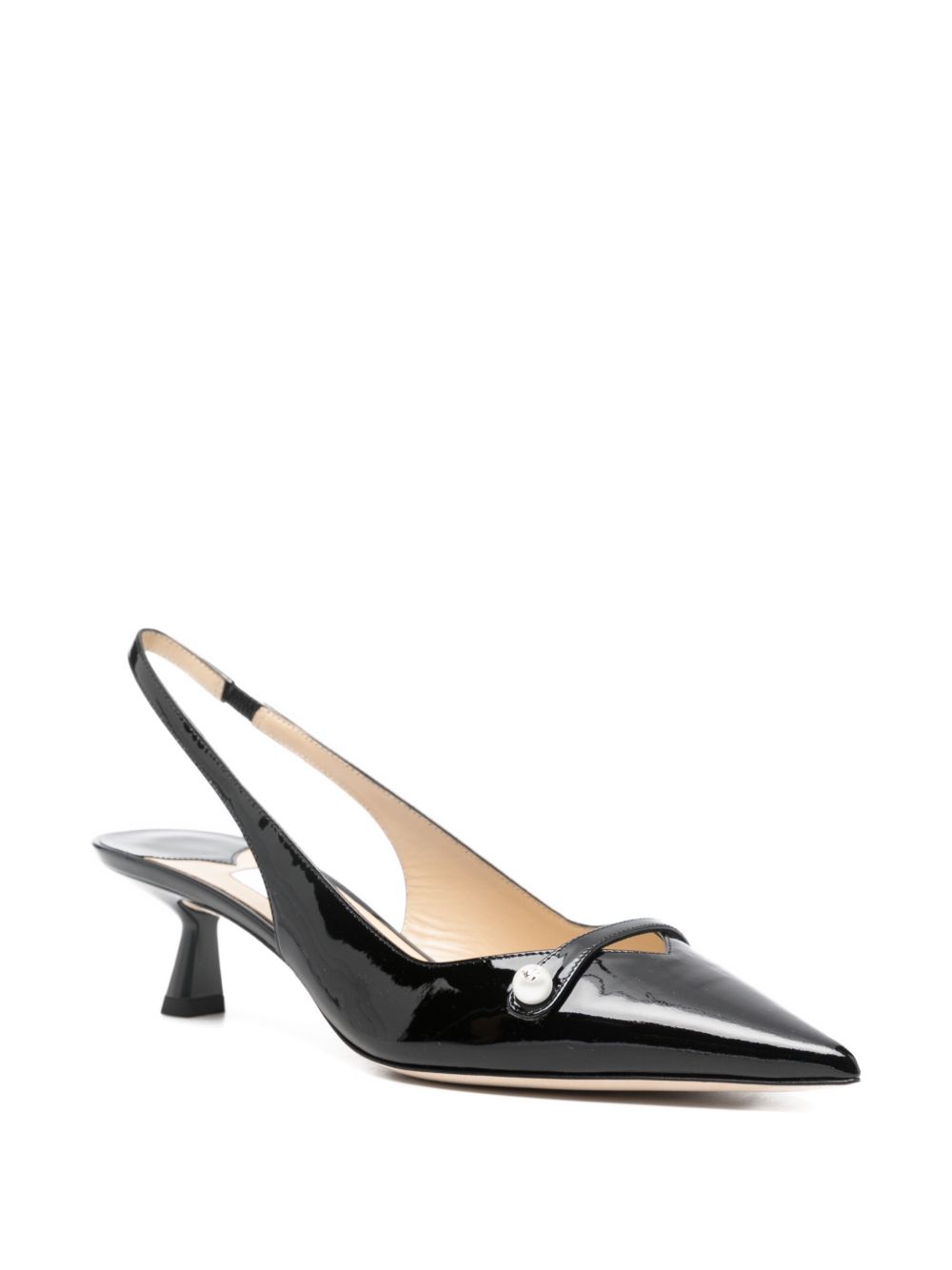 JIMMY CHOO Elegant Patent Leather Pumps