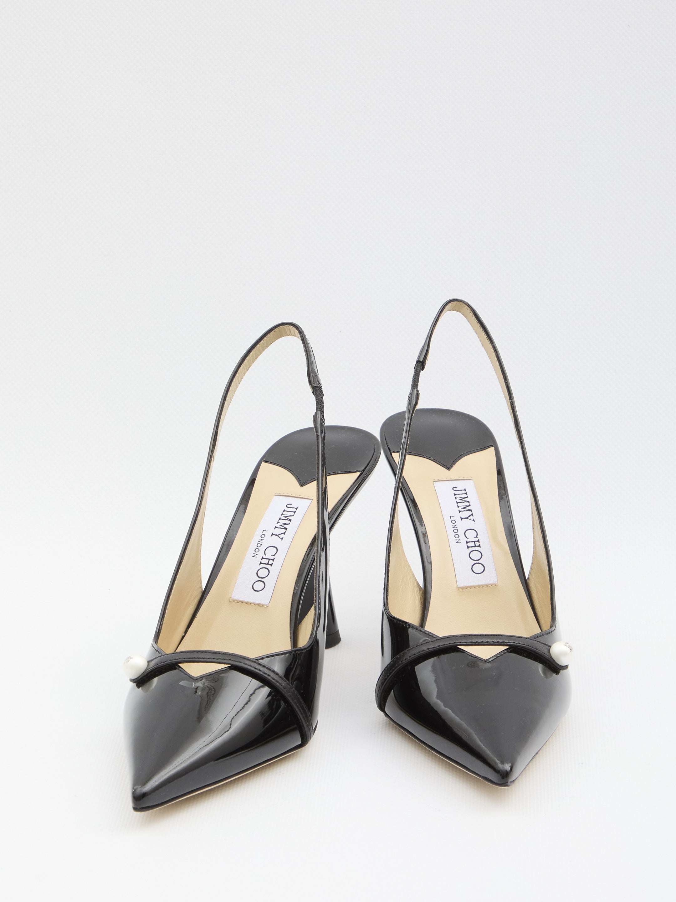 JIMMY CHOO Amita 85 Slingback Pumps