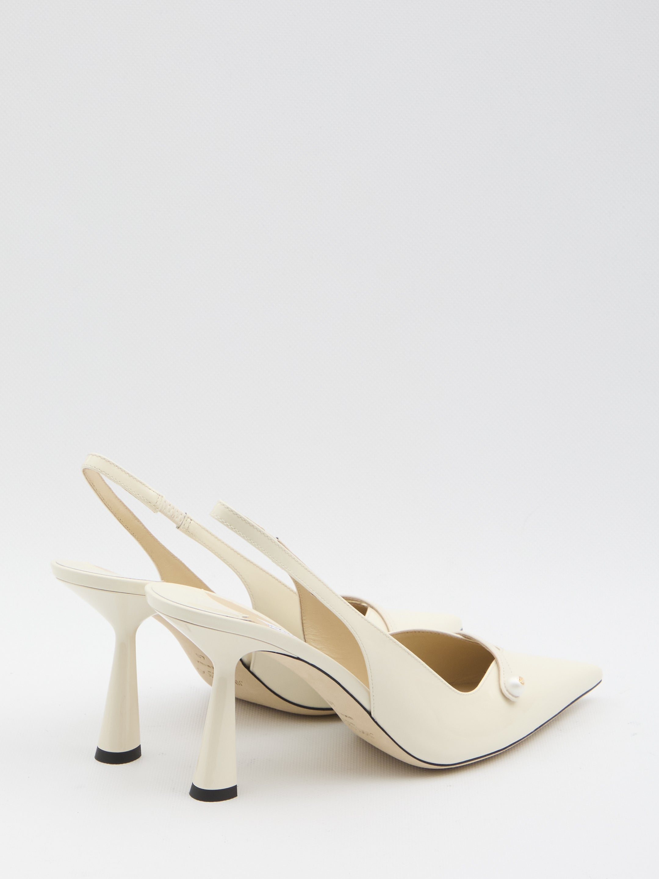 JIMMY CHOO Amita Pumps with Sculptural Stiletto Heel, 8.5 cm