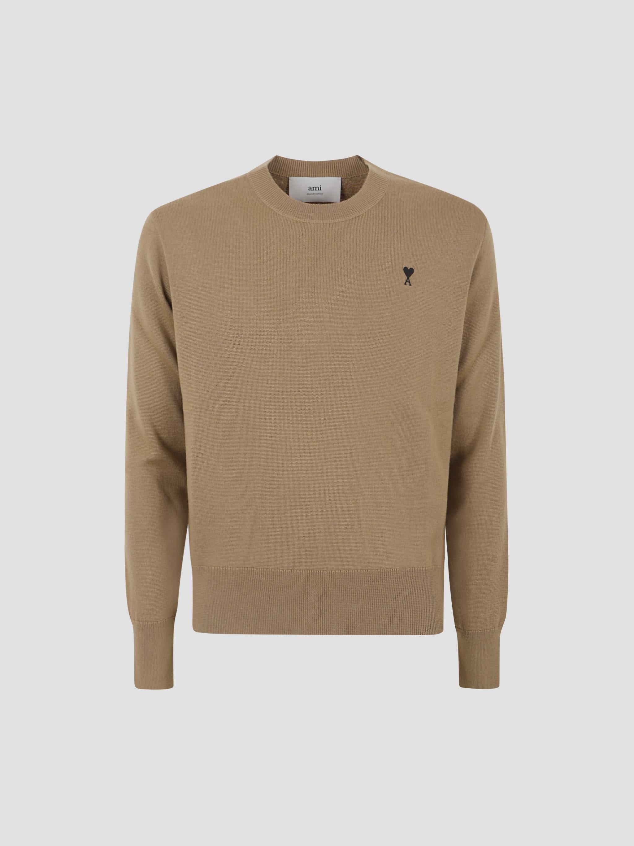 AMI Men's Wool Sweater - Perfect for Layering