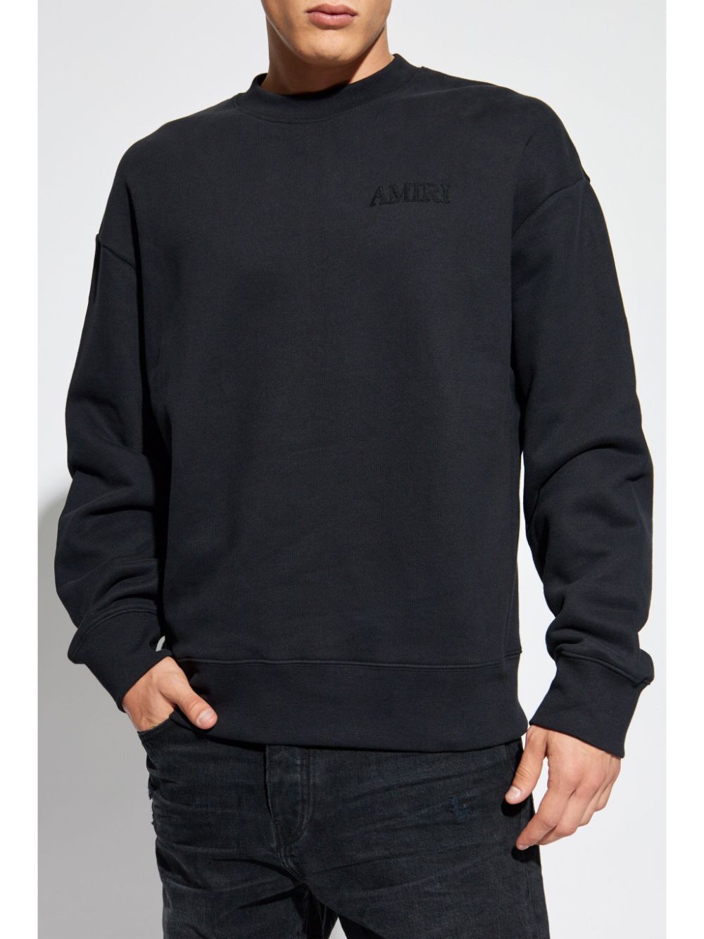 AMIRI Oversized Crew Sweatshirt for Men