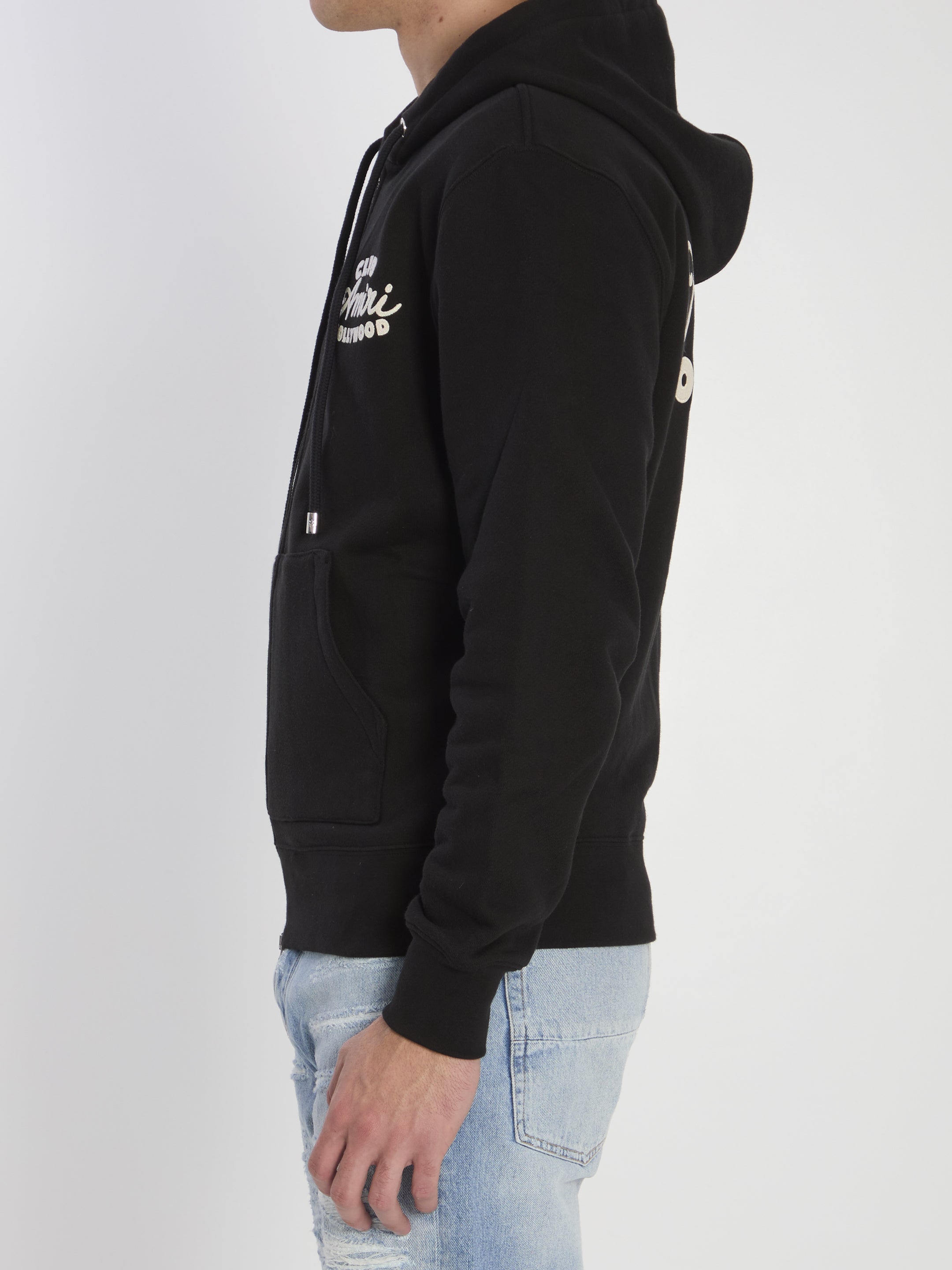 Club Amiri Zip Hoodie - Regular Fit