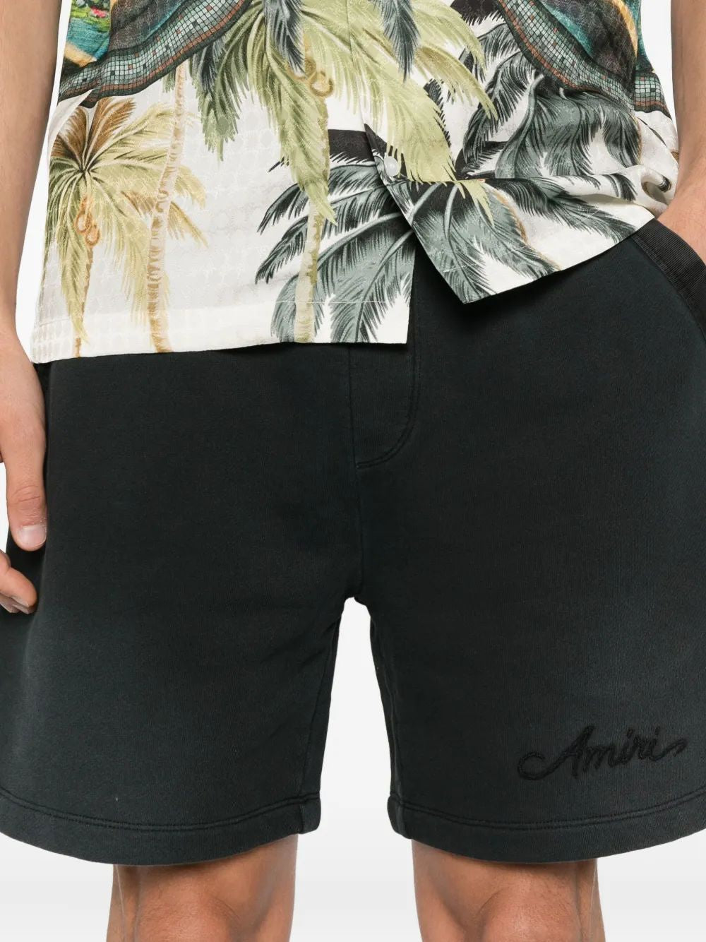 AMIRI Bleach Bandana Shorts