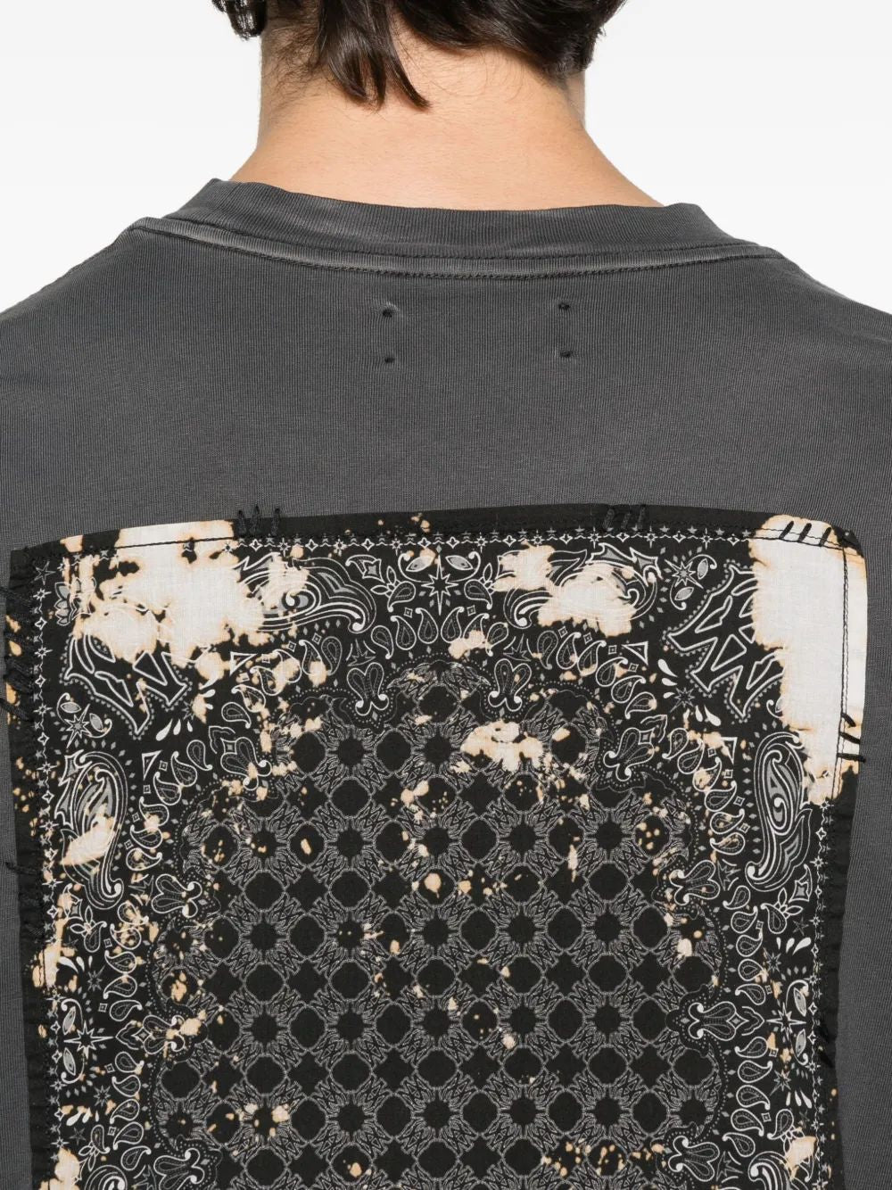 AMIRI Bleach Bandana Patch Tee