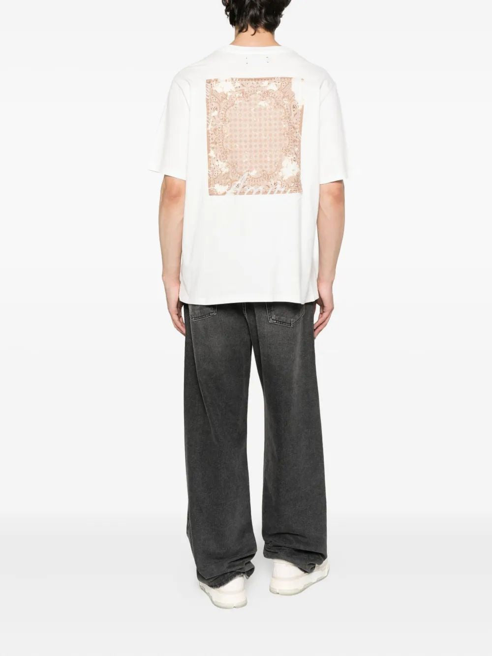 AMIRI Bleach Bandana Patch Tee