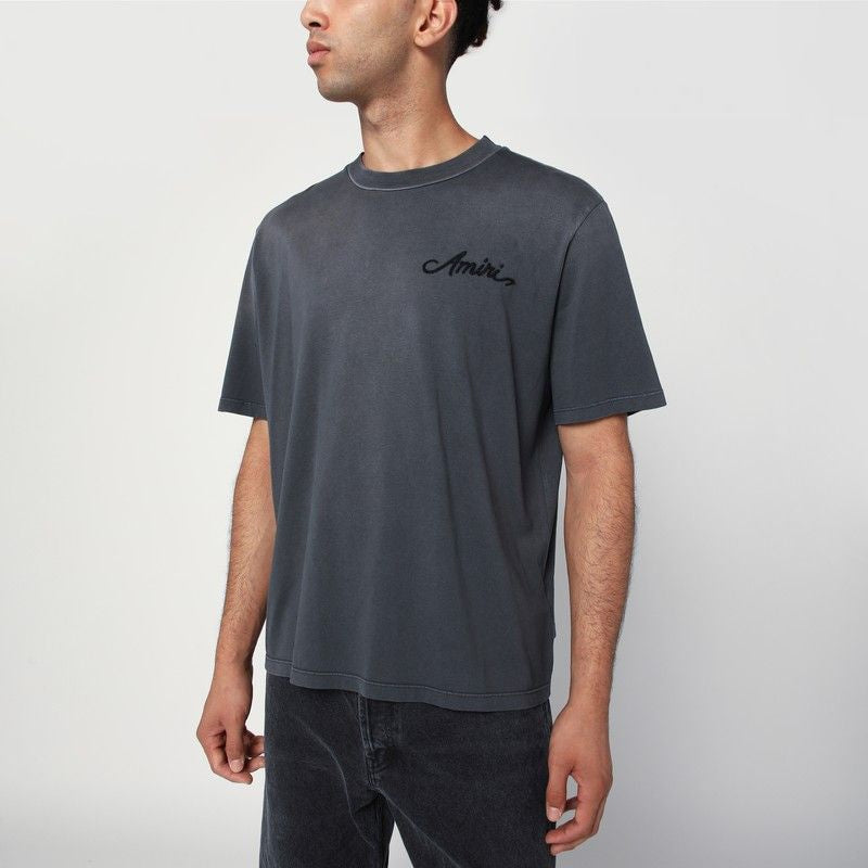 AMIRI Washed Cotton T-Shirt for Men - FW25