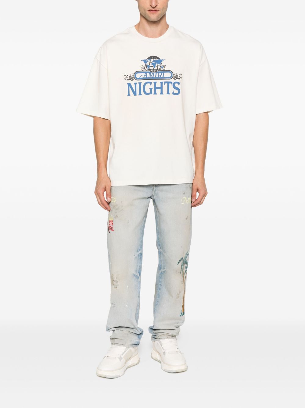 AMIRI Night Oversized T-Shirt - Men's Size M