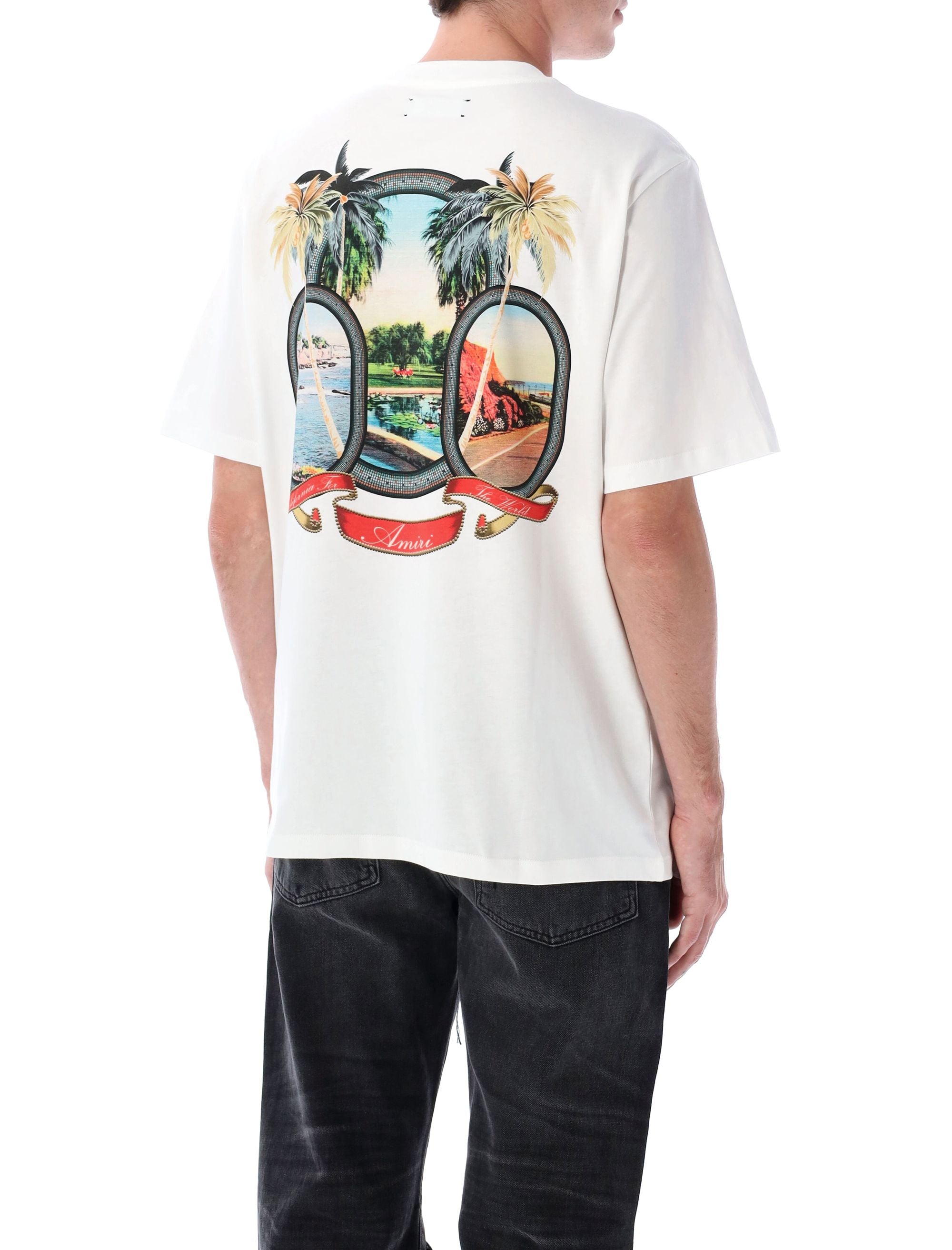 AMIRI Men's Paradise Tee - Short Sleeve Crew Neck