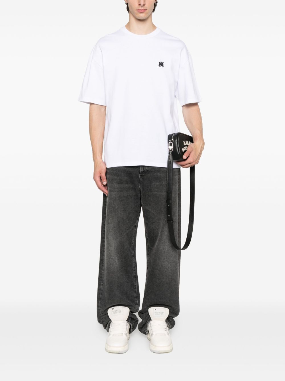 AMIRI Embroidered Logo Skater T-Shirt - Size M