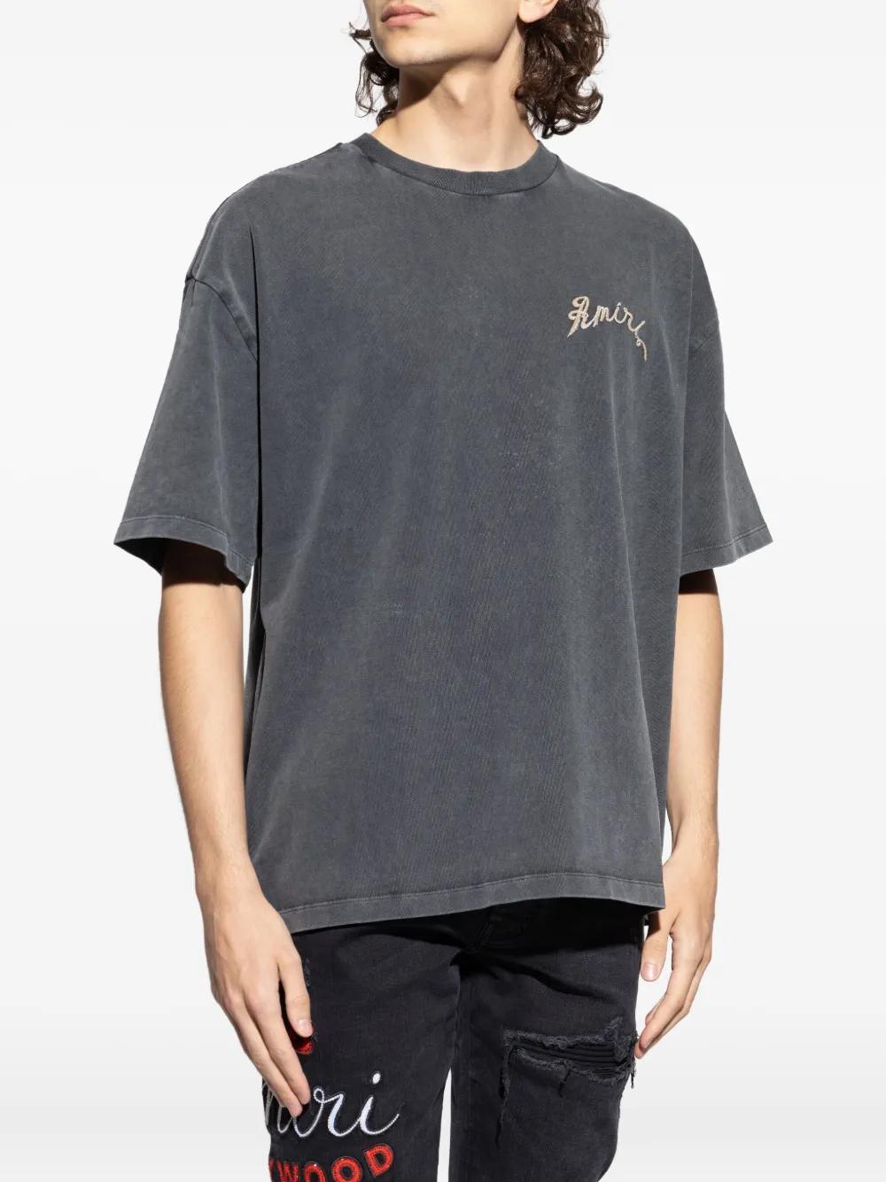AMIRI Dragon Embroidered T-Shirt