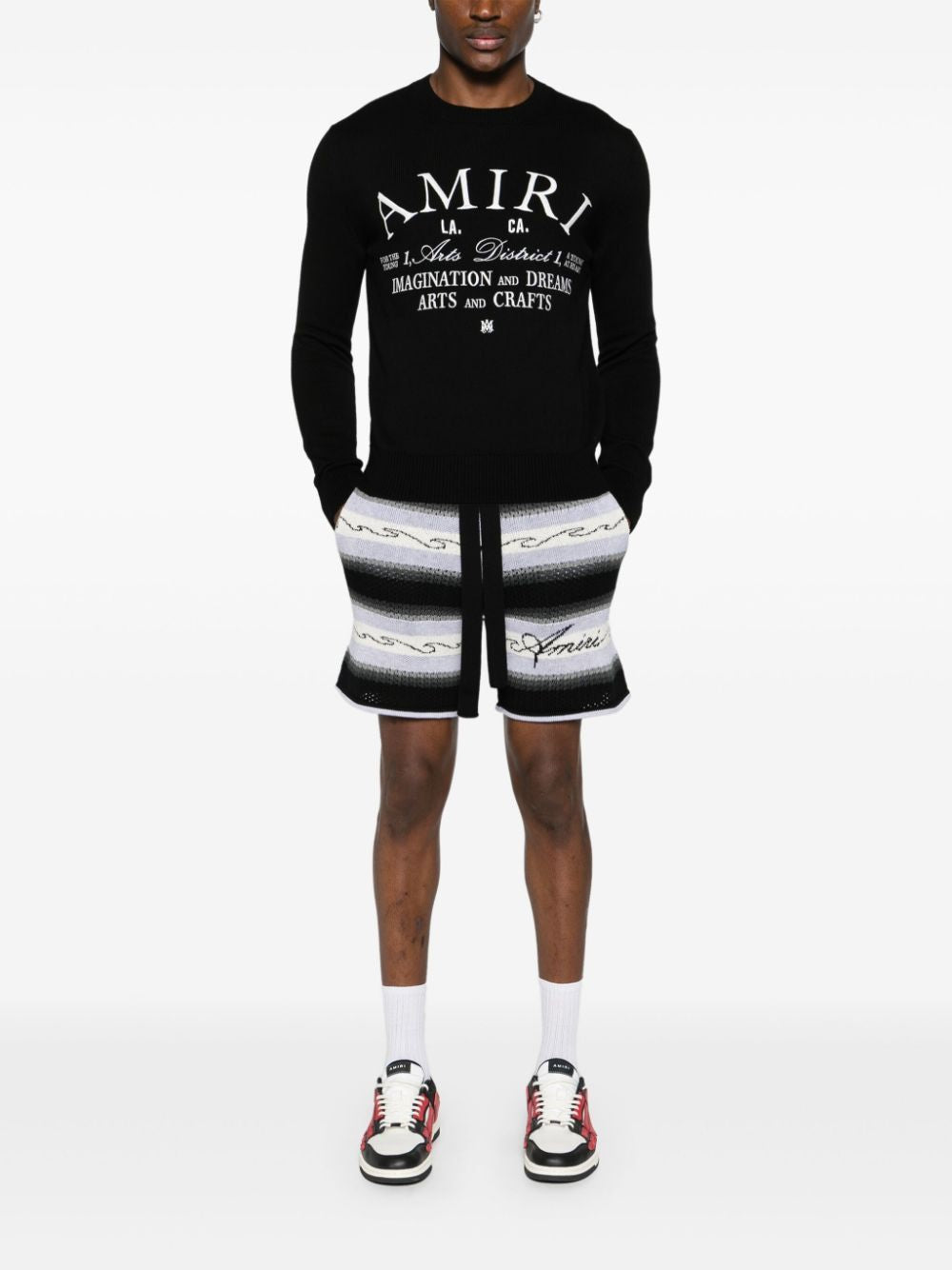 AMIRI Arts District Crew Sweater