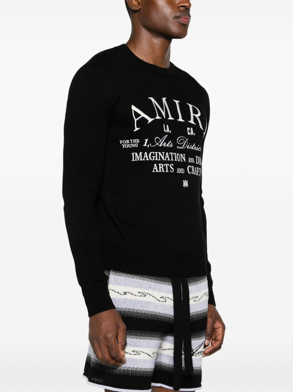 AMIRI Arts District Crew Sweater