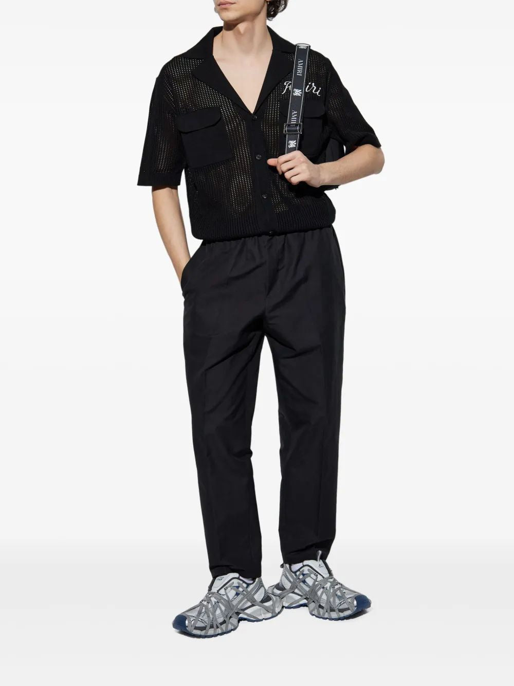 AMIRI Men's Mesh Polo for Spring/Summer 2025