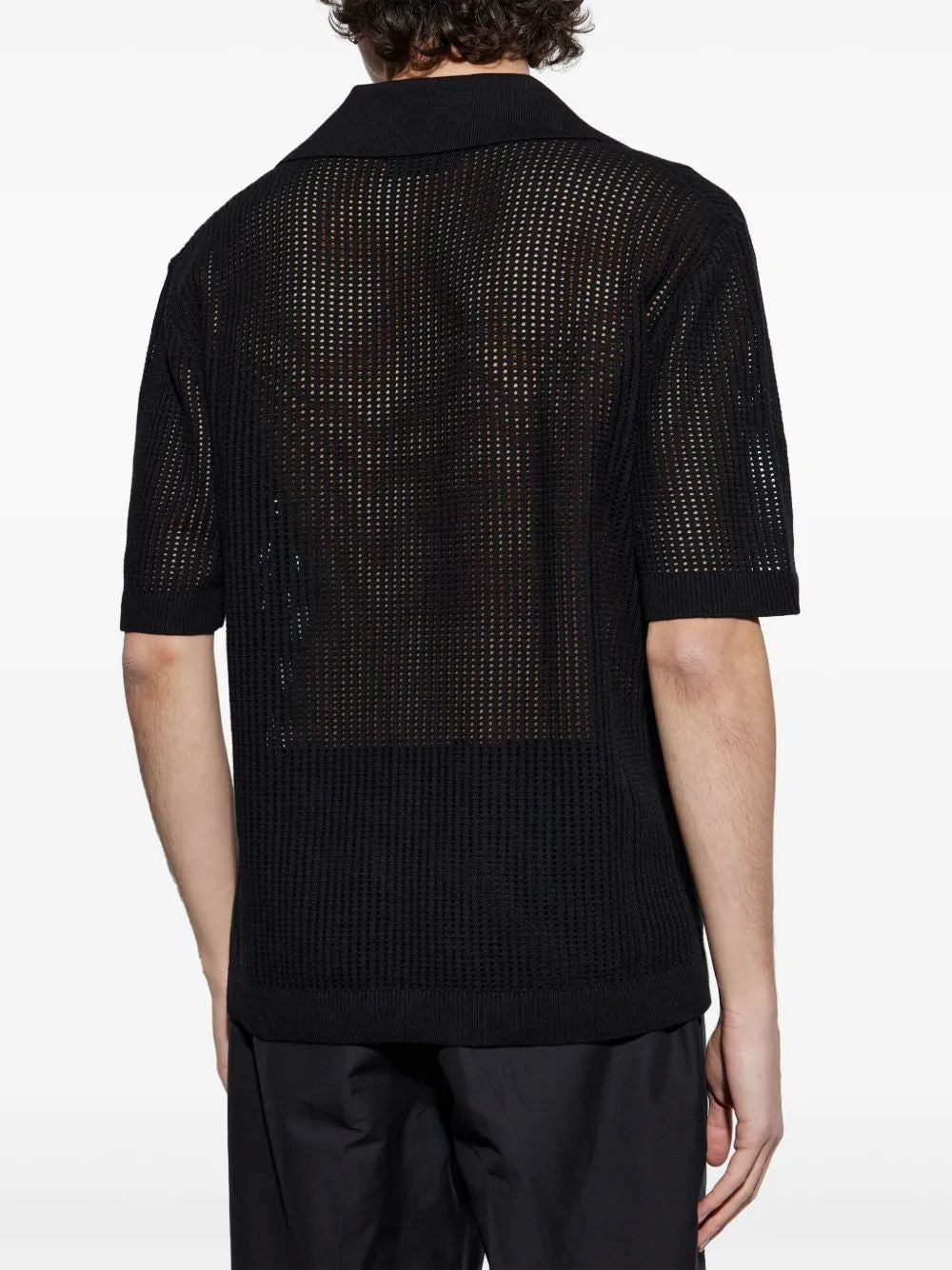 AMIRI Men's Mesh Polo for Spring/Summer 2025
