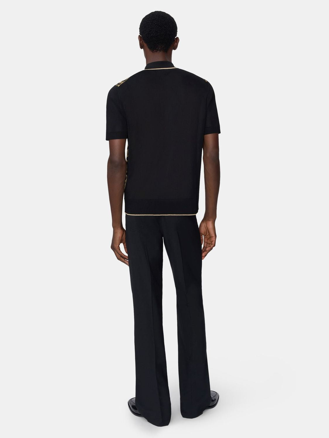 AMIRI Mini Zip Polo for Men