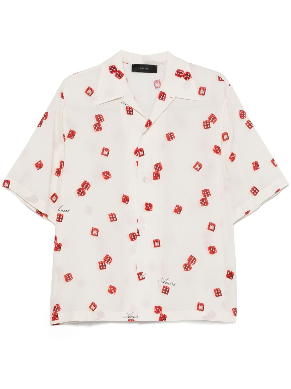 AMIRI Dice Bowling Shirt - Men's Fashion Classic