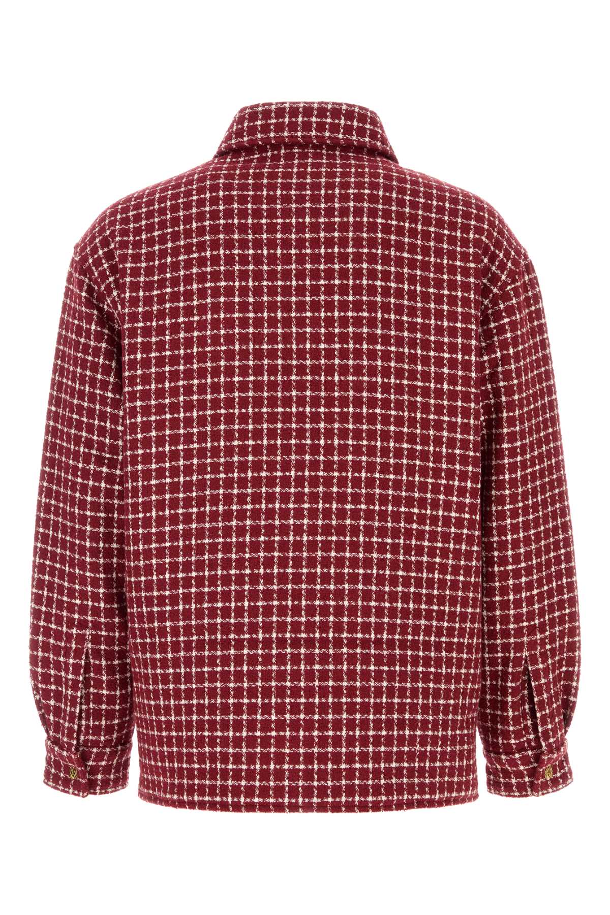 AMIRI Men's Embroidered Boucle Loop Padded Overshirt