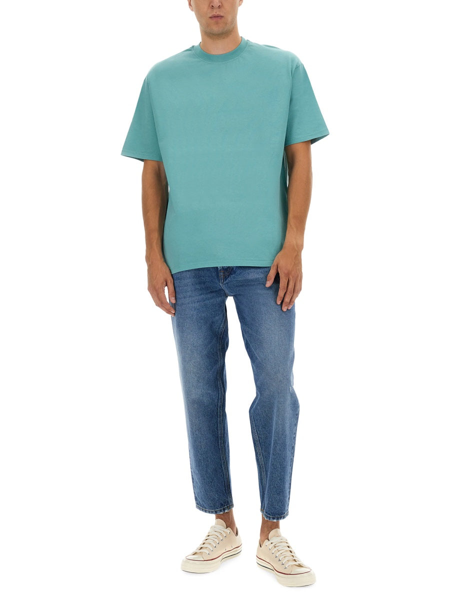 AMISH Men's Jeremiah Stone Washed Jeans - Size 32