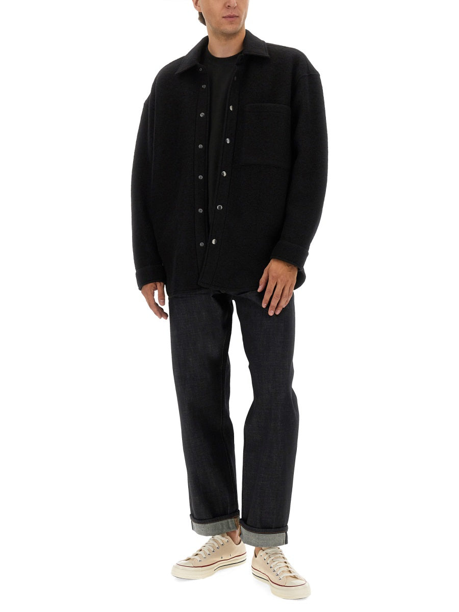 AMISH Wool Overshirt - Large
