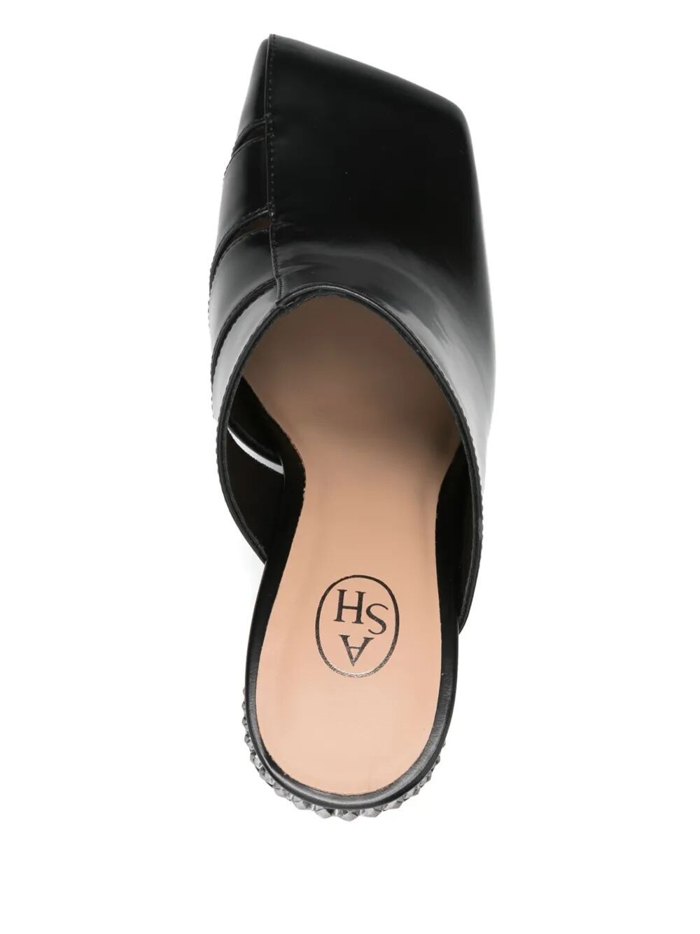 ASH Flat Soft Polish Leather Sandals