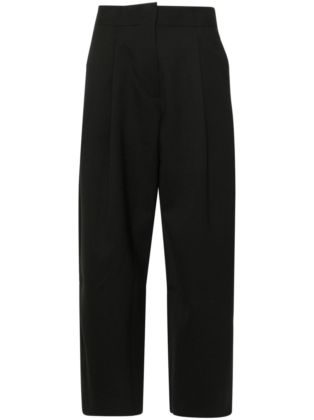 STUDIO NICHOLSON Wide Leg Cropped Trousers for Women