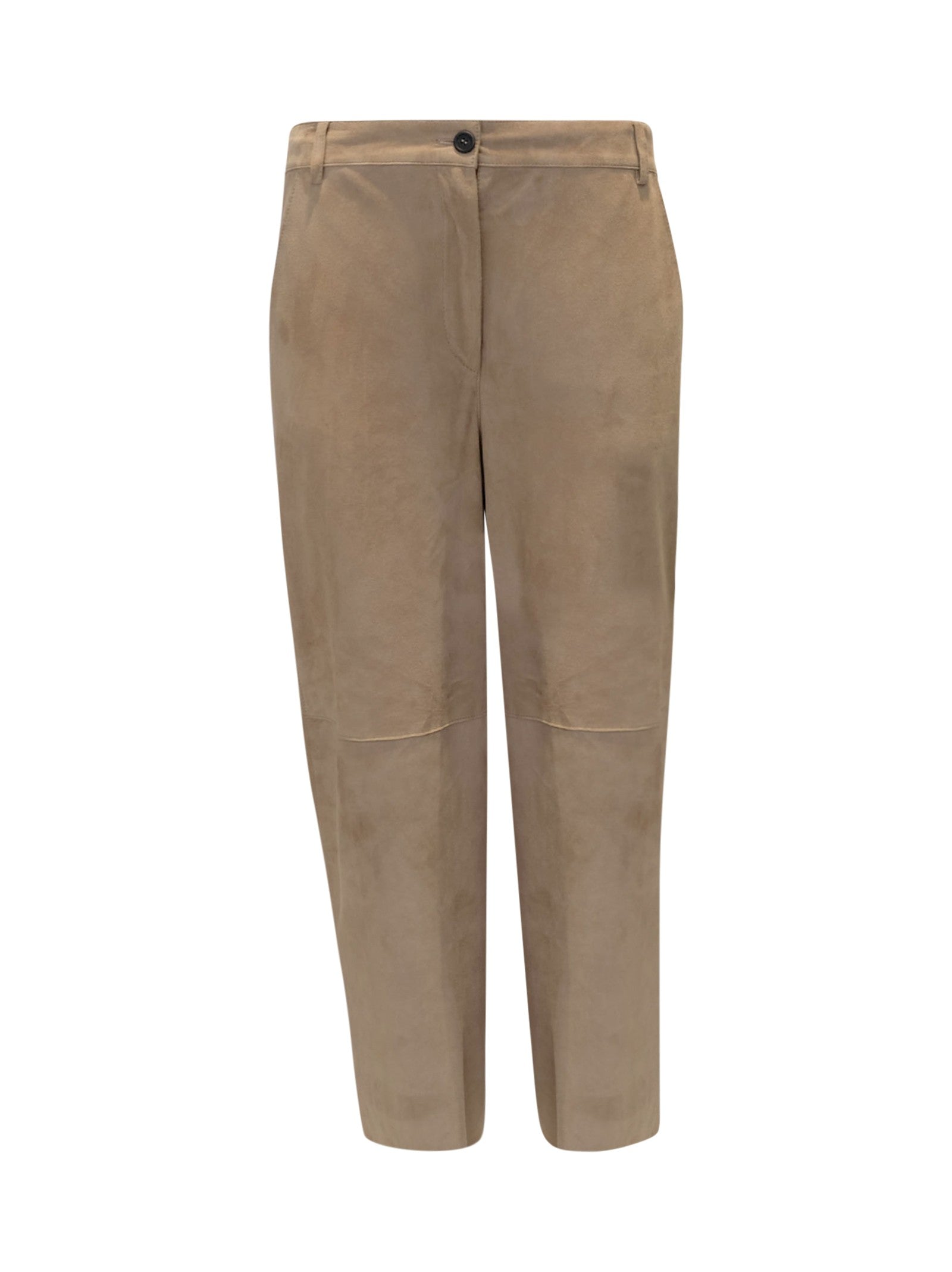 ANTONELLI FIRENZE Chic Suede Roche Pants for Women