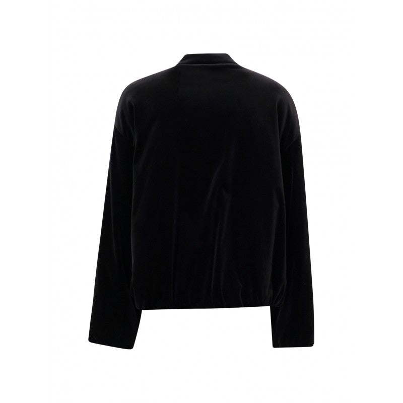 ANTONELLI FIRENZE Women's Velvet Bomber Jacket