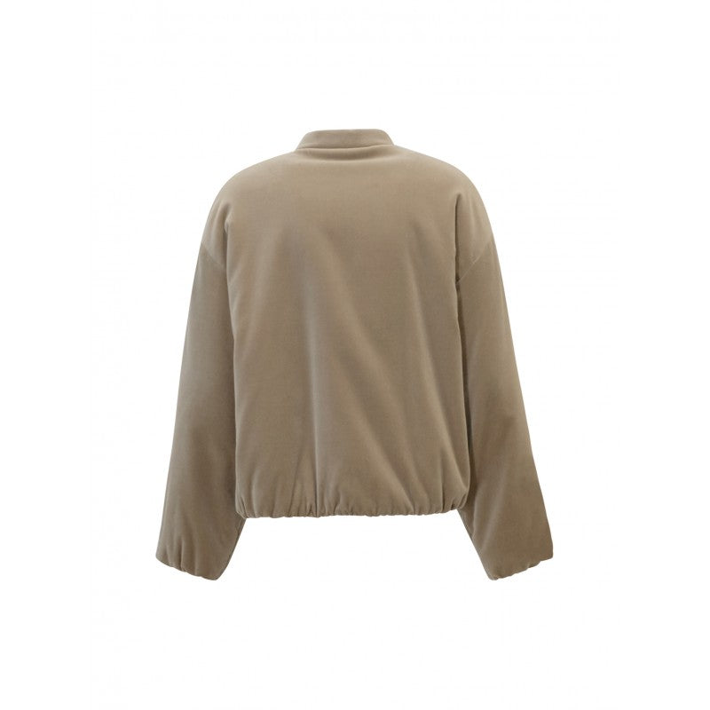 ANTONELLI FIRENZE Women's Velvet Bomber Jacket - M3188