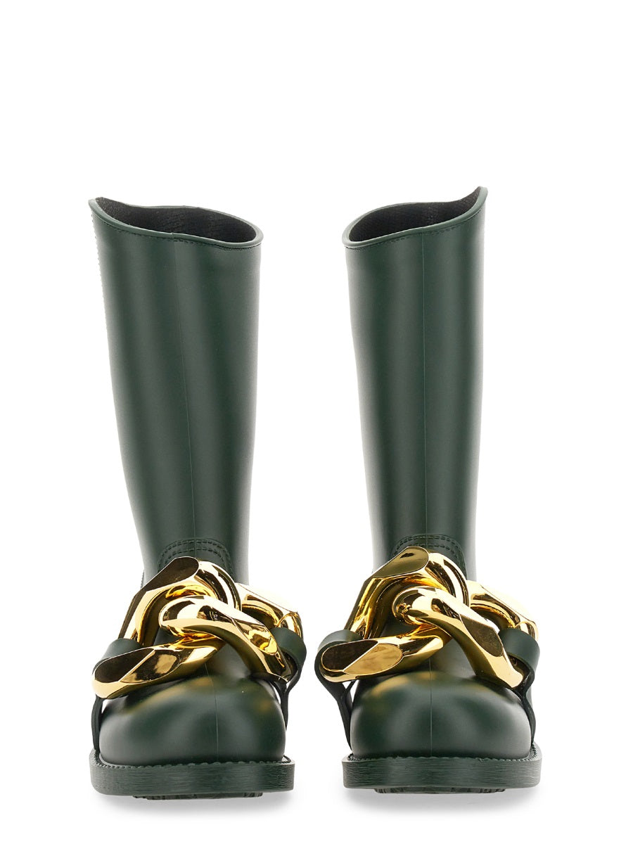 JW ANDERSON High Boot with Chain - 3 cm Bottom